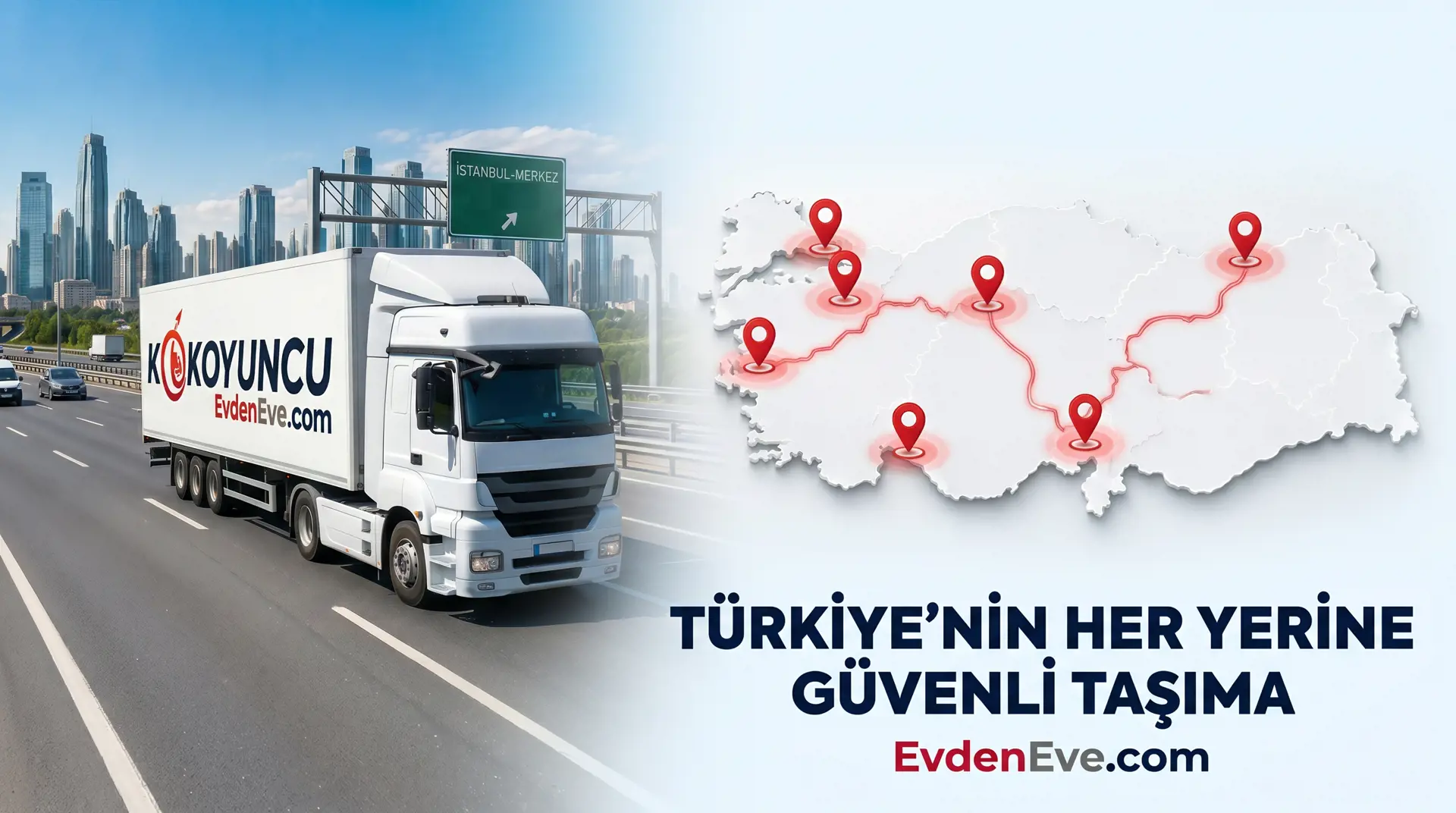 Şehirler Arası Nakliyat | Türkiye'nin Her Noktasına Güvenli Taşımacılık