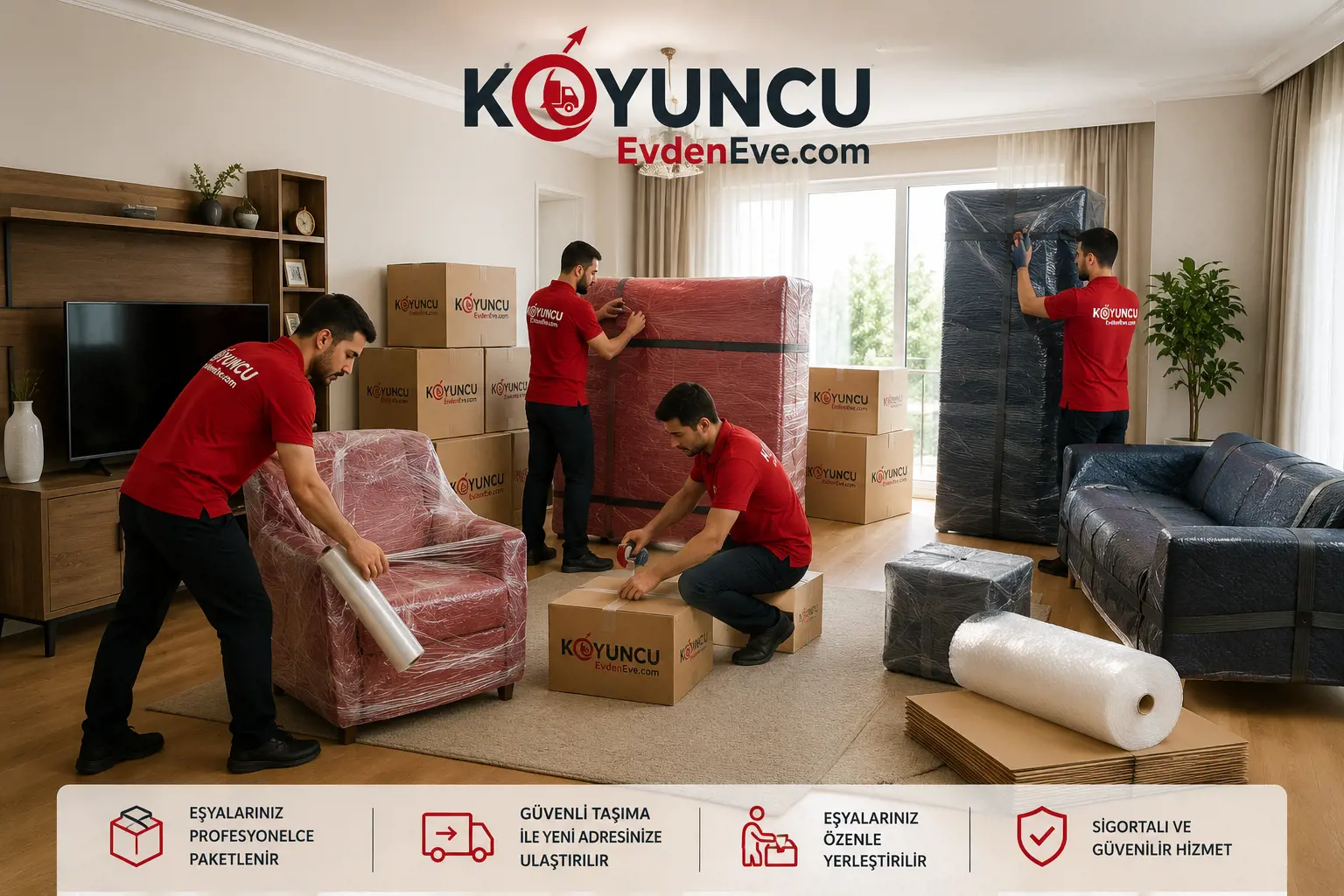 Evden Eve Nakliyat | Güvenli, Hızlı ve Profesyonel Taşımacılık